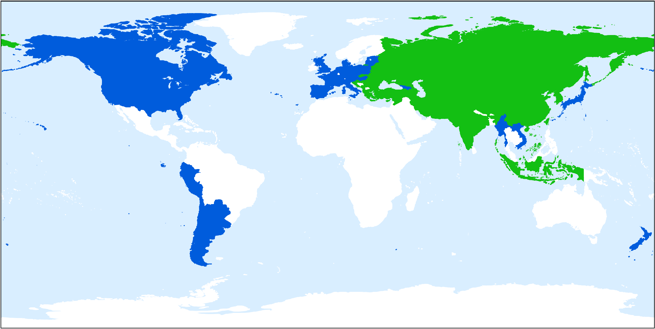 Карта распространения полыни