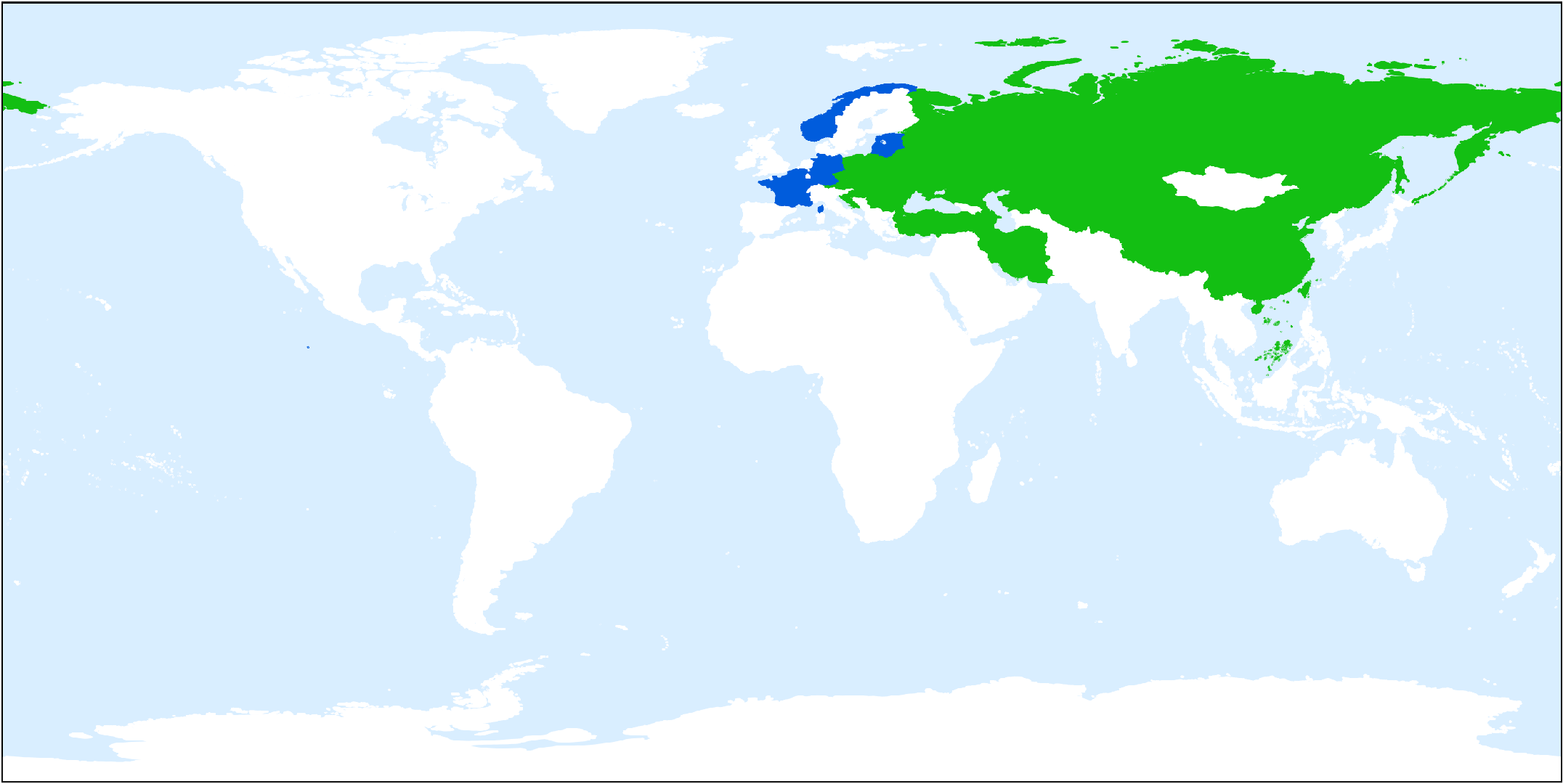 Карта распространения полыни